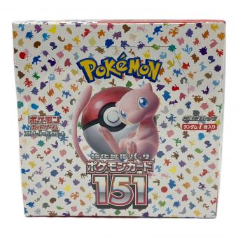 ポケモンカード 強化拡張パック ポケモンカード151 シュリンク付
