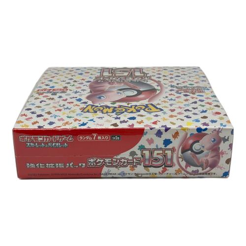 ポケモンカード 強化拡張パック ポケモンカード151 シュリンク付