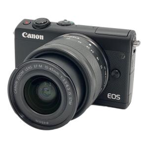 CANON ミラーレス一眼カメラ EOS M100 2420万画素 APS-C 22.3mm×14.9mm CMOS 専用電池 SDXCカード対応 100～25600 4.6-6.1コマ/秒 1/4000秒 721051001691