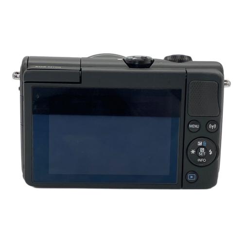 CANON ミラーレス一眼カメラ EOS M100 2420万画素 APS-C 22.3mm×14.9mm CMOS 専用電池 SDXCカード対応 100～25600 4.6-6.1コマ/秒 1/4000秒 721051001691