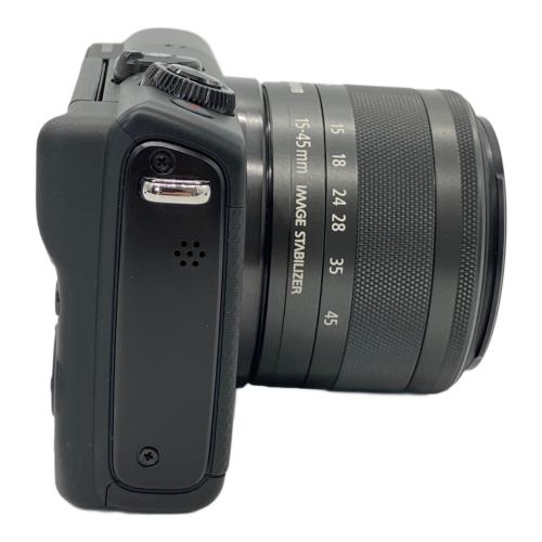 CANON ミラーレス一眼カメラ EOS M100 2420万画素 APS-C 22.3mm×14.9mm CMOS 専用電池 SDXCカード対応 100～25600 4.6-6.1コマ/秒 1/4000秒 721051001691