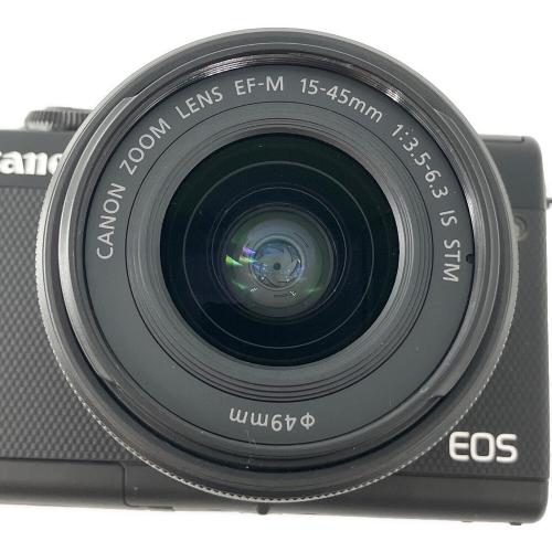 CANON ミラーレス一眼カメラ EOS M100 2420万画素 APS-C 22.3mm×14.9mm CMOS 専用電池 SDXCカード対応 100～25600 4.6-6.1コマ/秒 1/4000秒 721051001691