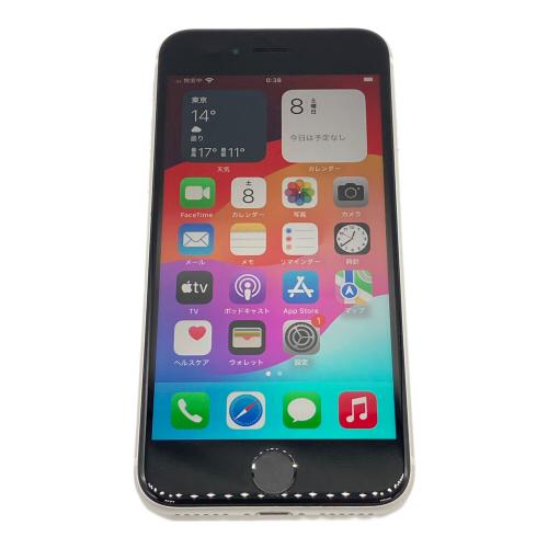 Apple iPhone SE(第2世代) MHGU3J/A サインアウト確認済 350122226744934 ○ SIM FREE(Softbank解除済) 修理履歴無し 128GB バッテリー:Cランク 程度:Bランク 未商品化