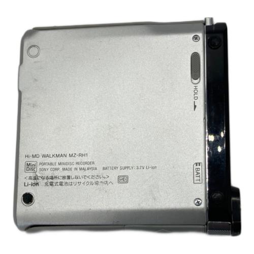 SONY (ソニー) WALKMAN MZ-RH1 ※通電のみ確認済み(ジャンク品として)外装爪破損