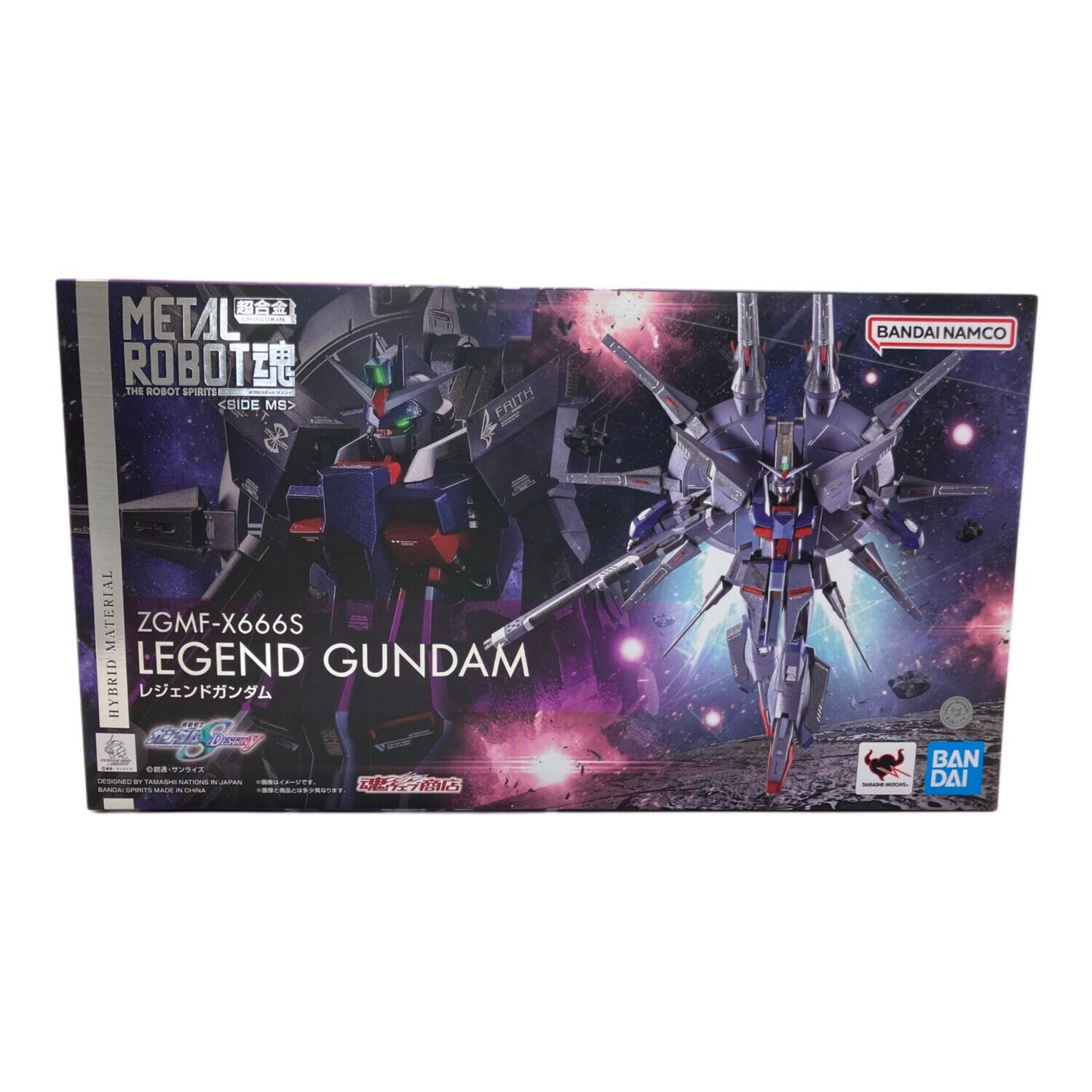 BANDAI (バンダイ) METAL ROBOT魂 ZGMF-X666S レジェンドガンダム