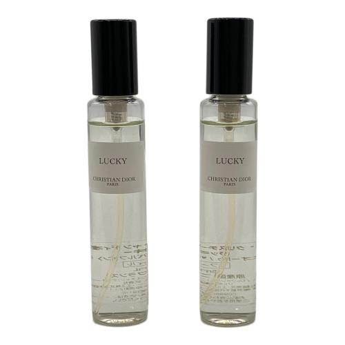Christian Dior (クリスチャン ディオール) オードパルファム 15ml×2 残量80%-99% リフィル メゾンクリスチャンディオール ラッキー