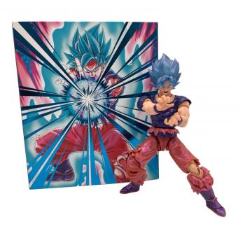 スーパーサイヤ人ゴッドスーパーサイヤ人 孫悟空 界王拳 フィギュア S.H.Figuarts