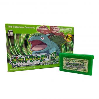 ポケットモンスター リーフグリーン (ワイヤレスアダプタ同梱) GAMEBOY ADVANCE用ソフト CERO A (全年齢対象)