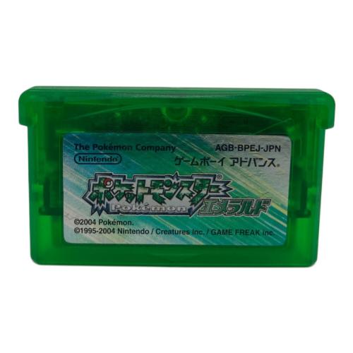 ポケットモンスターエメラルド (ワイヤレスアダプタ同梱) GAMEBOY ADVANCE用ソフト CERO A (全年齢対象)