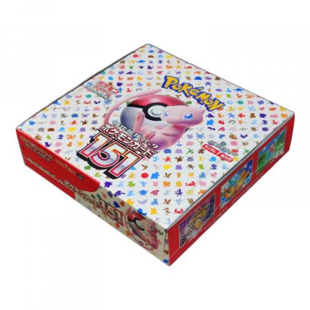 スカーレット&バイオレット 強化拡張パック ポケモンカード151 シュリンクあり スカーレット＆バイオレット 強化拡張パック ポケモンカード151 BOX