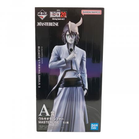 BANDAI MASTERISE BLEACH ウルキオラ・シファー1番くじ MASTERLISE BLEACH フィギュア A賞 ウルキオラ・シファー 一番くじ