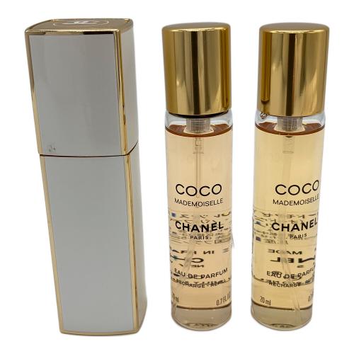 CHANEL (シャネル) ココ マドモアゼル ツィスト&スプレイ 本体&リフィル2本 残量80%-99%
