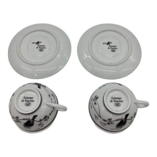 HERMES (エルメス) コーヒーカップ&ソーサー エスタンプ ドゥ トゥカン