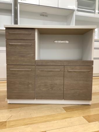 後藤家具物産 (ゴトウカグブッサン) キッチンカウンター 10 ホワイト