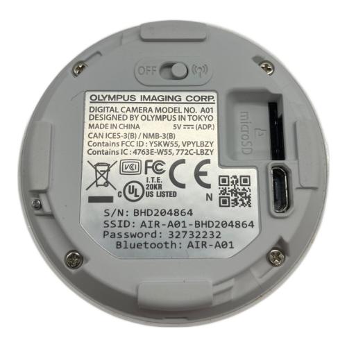 OLYMPUS (オリンパス) ミラーレスカメラ AIR A01 ホワイト レンズ、本体干渉部ヨゴレ有