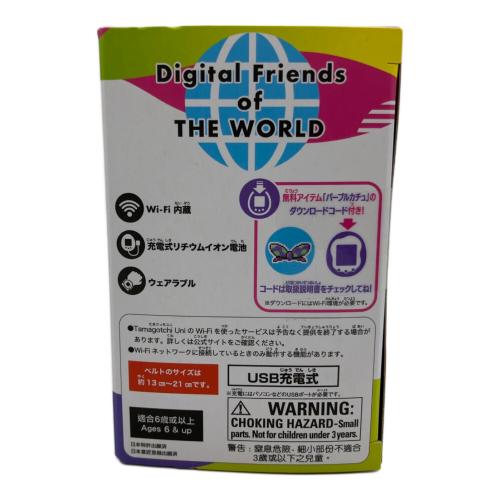 たまごっち (タマゴッチ) たまごっちユニ 動作確認済み Tipe-Cコード欠品
