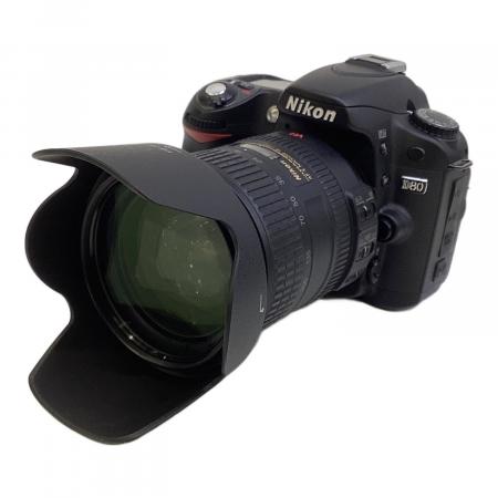 Nikon D80 一眼レフデジタルカメラ 電池 レンズ Nikon (ニコン) 一眼レフカメラ D80 充電器欠品 レンズ曇り有