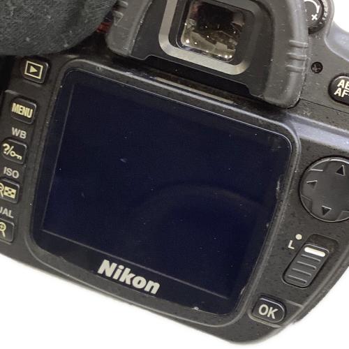 Nikon (ニコン) 一眼レフカメラ D80 充電器欠品 レンズ曇り有