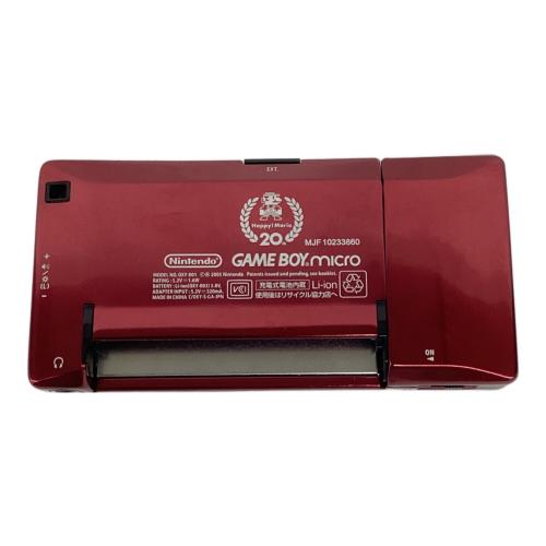 Nintendo (ニンテンドウ) GAMEBOY micro OXY-001 20周年記念モデル