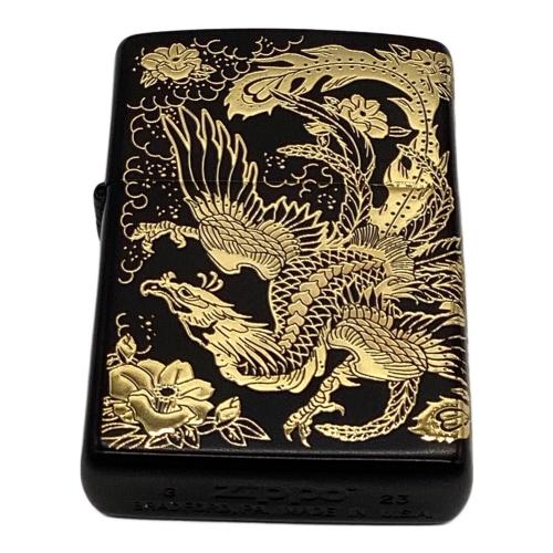 ZIPPO (ジッポ) オイルライター 日本鳳凰 黒金