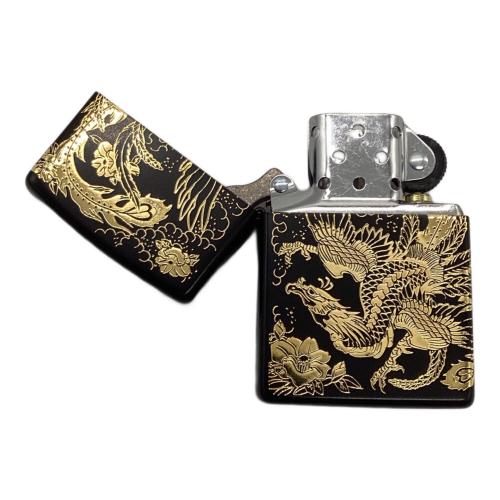 ZIPPO (ジッポ) オイルライター 日本鳳凰 黒金