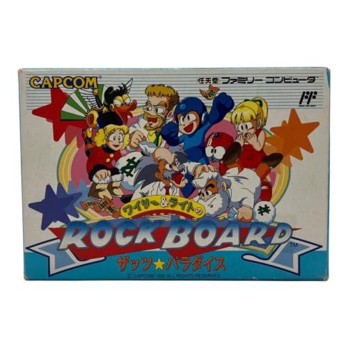 ワイリー&ライトのロックボード ザッツ★パラダイス ファミコン用ソフト -