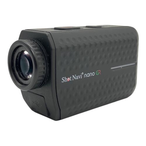 Shot Navi (ショットナビ) レーザー距離測定器 Laser Sniper nano GR ブラック