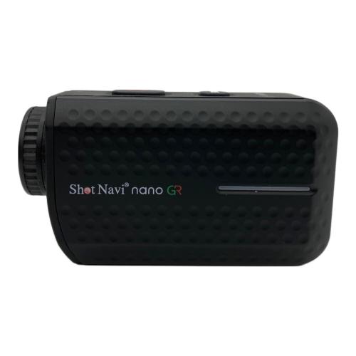 Shot Navi (ショットナビ) レーザー距離測定器 Laser Sniper nano GR ブラック