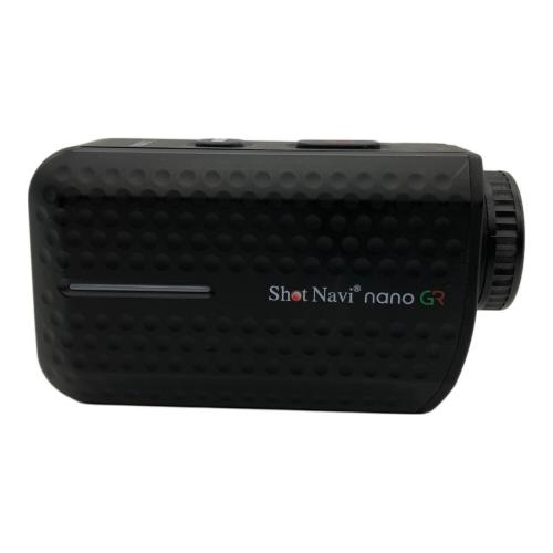 Shot Navi (ショットナビ) レーザー距離測定器 Laser Sniper nano GR ブラック