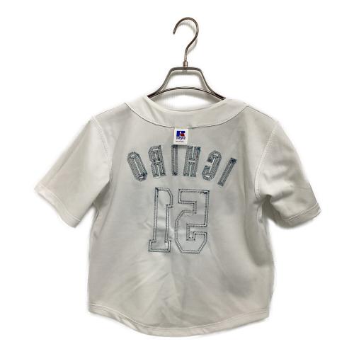 RUSSELL ATHLETIC (ラッセルアスレチック) 野球ユニフォーム レディース SIZE S ホワイト