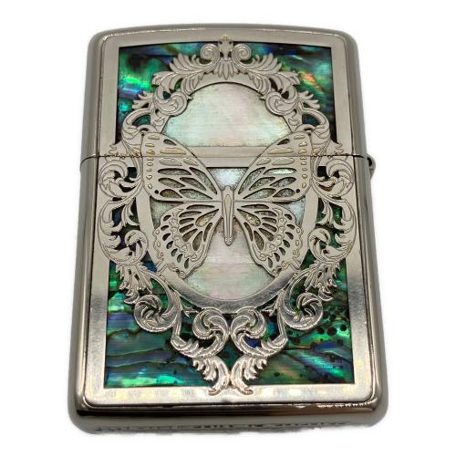 ZIPPO (ジッポ) オイルライター 2020年製(ケース)/2022年製(インサイドユニット) バタフライ