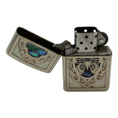 ZIPPO (ジッポ) オイルライター 2020年製(ケース)/2022年製(インサイドユニット) バタフライ