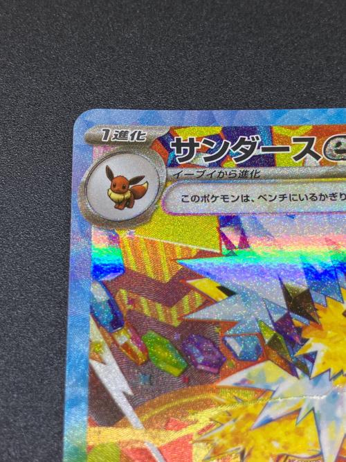 サンダースex ポケモンカード 209/187 SAR