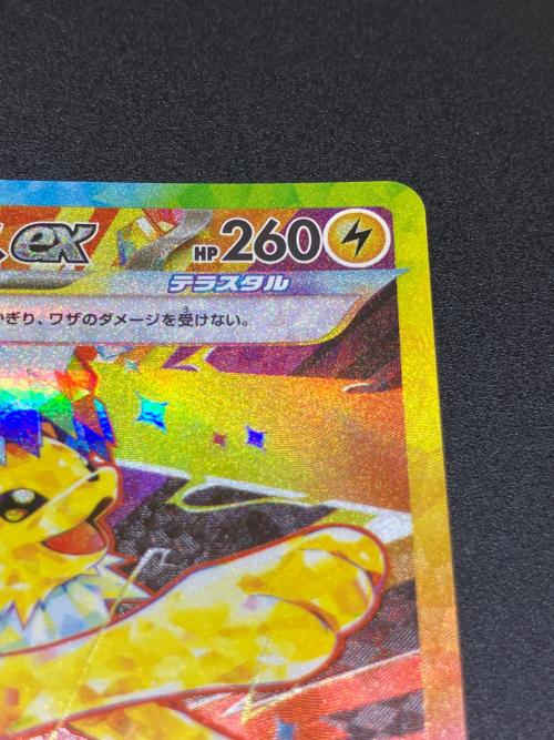 サンダースex ポケモンカード 209/187 SAR