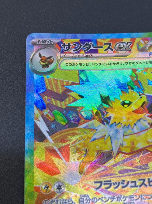 サンダースex ポケモンカード 209/187 SAR