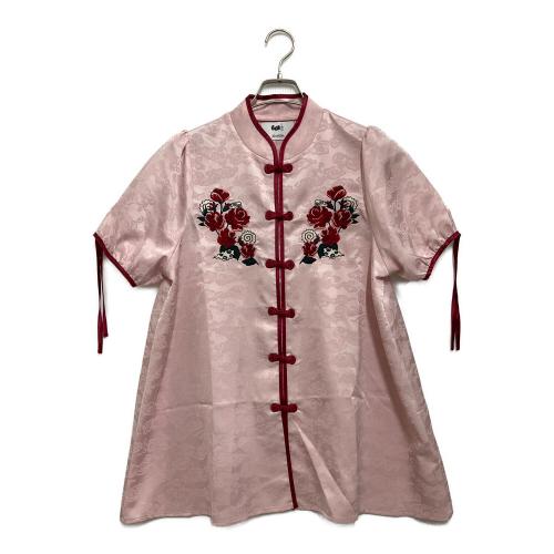 jouetie (ジュエティ) チャイナチュニックシャツ レディース SIZE M ピンク
