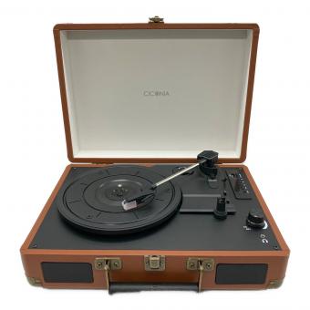 CICONIA (チコニア) クラシカルレコードプレーヤー TE-1907