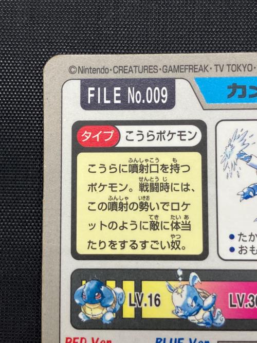 ポケモン カードダス カメックス