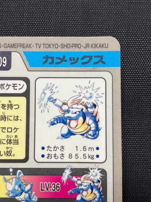 ポケモン カードダス カメックス