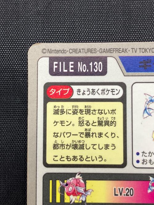 カードダス　ポケモン ギャラドス