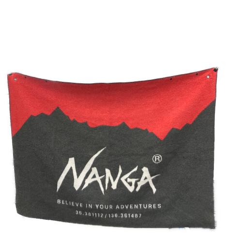 NANGA (ナンガ) フレームレジスタントロゴブランケット