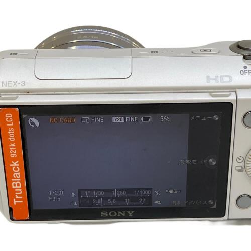 SONY (ソニー) ミラーレス一眼カメラ NEX-3
