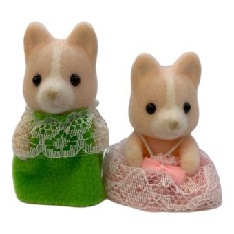 EPOCH (エポック) ピンクマロンイヌのふたごの赤ちゃん シルバニアファミリー