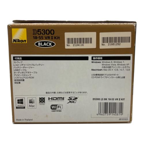 Nikon (ニコン) デジタル一眼レフカメラ D5300