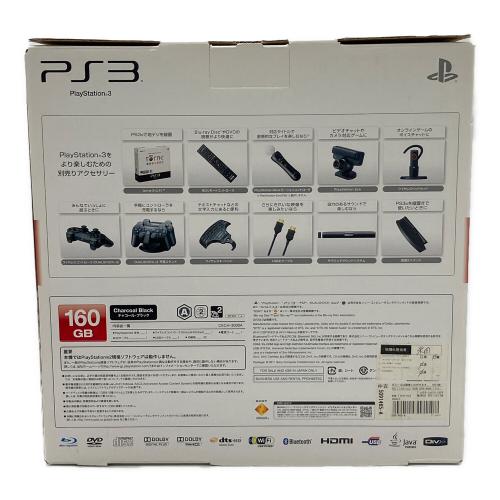 SONY (ソニー) PlayStation3 CECH-3000A コントローラーベタツキ有 ※3色ケーブル接続異常有