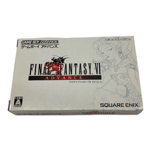 スクウェア・エニックス ファイナルファンタジーVI アドバンス ゲームボーイアドバンス用ソフト CERO A (全年齢対象)