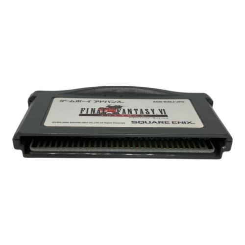 スクウェア・エニックス ファイナルファンタジーVI アドバンス ゲームボーイアドバンス用ソフト CERO A (全年齢対象)