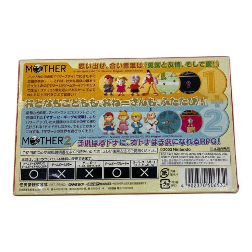 MOTHER 1+2 ゲームボーイアドバンス用ソフト CERO A (全年齢対象)