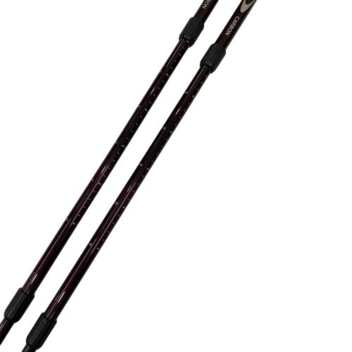 mont-bell (モンベル) トレッキングポール ワインレッド アルパインポール CARBON