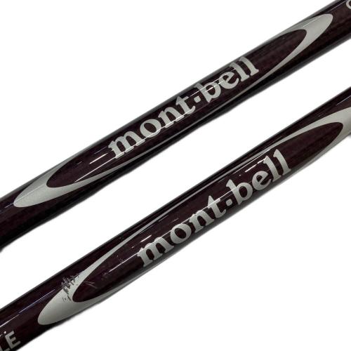 mont-bell (モンベル) トレッキングポール ワインレッド アルパインポール CARBON